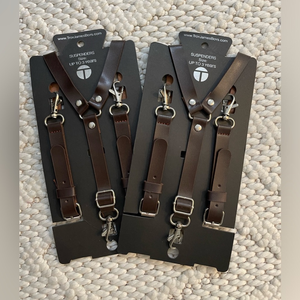 Troy James suspenders